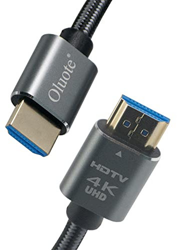 Oluote Cable HDMI 2.0 de Alta Velocidad 4K - Soporte 3D / Retorno de Audio para Blu-Ray / PS5 / Xbox Series X / Ultra Screen / HD TV (1.5)
