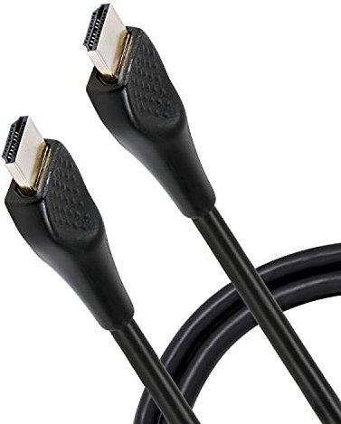 Philips 4K HDMI Cable, 4 ft. 1080p 120Hz 4K 60Hz, HDMI 2.0 10.2Gbps Ethernet, EZ Grip Connector Heads, Gold Connectors, for TV, Monitor, Laptop, PS4, PS5, Xbox One X S, SWV3120B/27