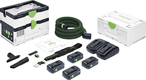 Festool Unità mobile di aspirazione a batteria CLEANTEC CTLC SYS HPC 4,0 I-Plus