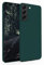 MyGadget Hülle für Samsung Galaxy S22 - robuste Silikon Schutzhülle - TPU Case Slim - Silikonhülle Back Cover - Ultra Kratzfest Handyhülle matt - Olivgrün