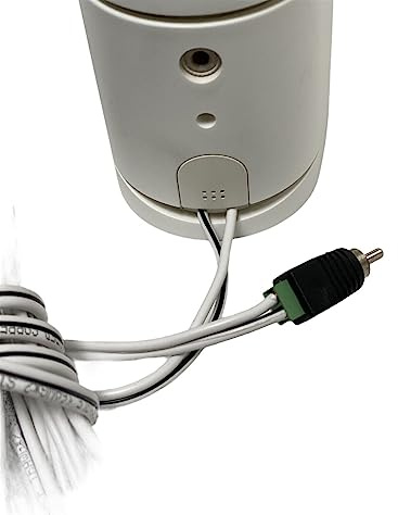 USAV Solutions Lot de 5 câbles de haut-parleur pour système acoustique Bose Lifestyle - RCA vers fil nu - Blanc