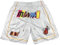 Shorts Basketball Activewear Shorts für Herren Sommer Outdoor Basketball Homme Training Fans Shorts Herren Weiß M