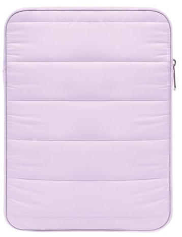 MoKo Custodia Protettiva per Tablet per 9-11 Pollice, Borsa Morbido per Laptop Universale Compatibile con iPad Air 5/4th 10.9, iPad PRO 11 inch, iPad 10th 10.9, Buona Protezione, Viola Chiar