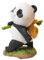 Gemmia Miniatur Feengarten Panda Figur- Gute Ernte Panda