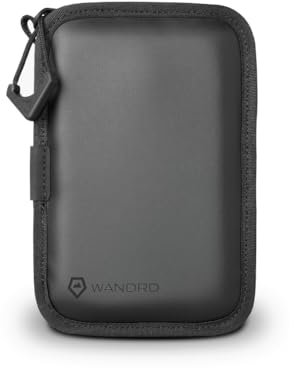 WANDRD Memory Card Case - Durable SD, Micro SD Card Holder for Creators | Camera Accessories & Electronics Organizer for Travel (Black)