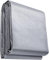 Abio Abdeckplane 2x3m Grau 110g/M² Wasserdicht Plane mit Ösen Tarp Abdeckplane Gewebeplane Schutzplane Zeltplane Bauplane Garten Holz Gartenmöbel Camping Grau 110g/M² 2x3m