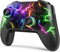 Mando inalámbrico compatible con Switch/Switch Lite/Switch OLED/Windows/iOS/Android, RGB Lightning programable 1000mAh Wireless Switch Pro Controller con una tecla emparejamiento despertador
