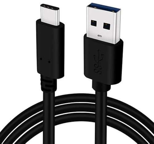OMNIHIL 5 Feet USB Type A to Type C Cable Compatible with Blackstar Dept. 5 Amped 3 Guitar Amplifier Pedal