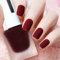 Deep Red Matte Nail Polish - Quick Drying, No UV Needed - Ideal For Winter & Christmas - Women's Nail Lacquer