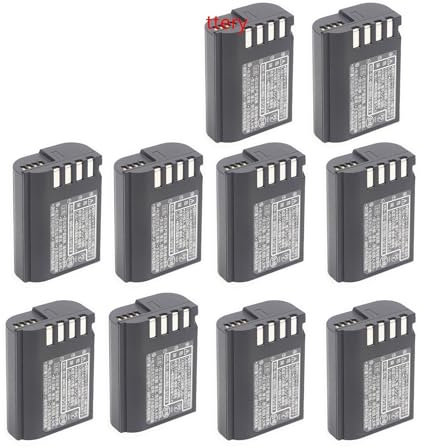 Lithium Battery DMW-BLK22 2200mAh Battery DVLCQ005Y Charger ,Compatible For Panasonic LUMIX DC-S5 DC-S5K S5 GH5 GH6 G9 GH5S DC-S5KK(10 DMW-BLK22 Battery)