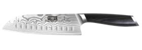 HOSHANHO 7 Inch Santoku Knife, Ultra Sharp Japanese High Carbon Powder Steel Kitchen Knife, Professional Chefs Knife with Ergonomic Handle