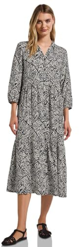 Street One Damen A144562 Gemustertes Volant-Kleid (1er Pack)