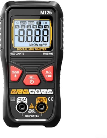 Reliable Digital Multimeter with Clear Display for Accurate Live Wire and Neutral Wire Identification