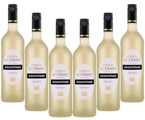 Württemberger Wein Edition Gourmet Sauvitage QW Weißwein (6 x 0.75 l) | Trockener deutscher Qualitätswein mit Aromen von Stachelbeere und Zitrus, ideal zu Fisch, Salaten oder Vorspeisen