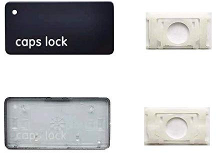 Replacement Individual AP11 Type Capslock Key Cap and Hinge for MacBook Pro Model A1425 A1502 A1398 for MacBook Air Model A1369/A1466 A1370/A1465 Keyboard to Replace The caps Lock KeyCap and Hinge