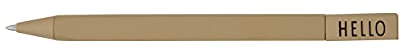 Design Letters Kugelschreiber – HELLO Beige