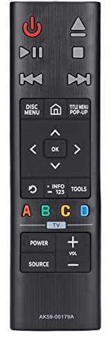 Annadue AK59-00179A Remote Control,Replacement Remote Controller for Blu-ray DVD Player UBDK8500 UBD-K8500 RTAK5900179A UBDKM85C UBDK8500/ZA UBD-K8500/ZA UBDKM85C UBD-KM85C