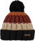 Barts Strickmütze Wilhelm gestreifte Männermütze mit Bommel 0856 Burgundy 25