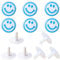 Lopau Replacement Rivets for Croc EVA Sandals(Repair Parts/Plastic Button) Clog Replacement Buttons