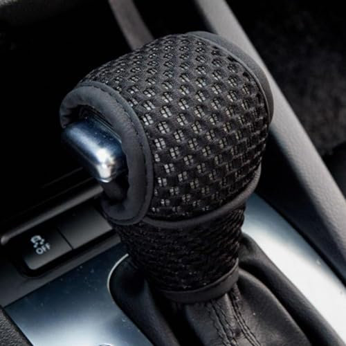 JHGFVBG Auto Schaltsack Gamasche Boot Cover, Für BMW Z1 E30 Z3 Z3M E36 i3 i3s i3-S IX Handbrake Gear Cover,Anti Slip Auto Knob Gear Stick Protector,A