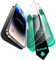 ESR 3 Pack 9H+ Glass for iPhone 14 Pro Screen Protector, [Military Grade Shatterproof & Longest Durable] Full Coverage Tempered Glass with Updated Easy Installation Tool