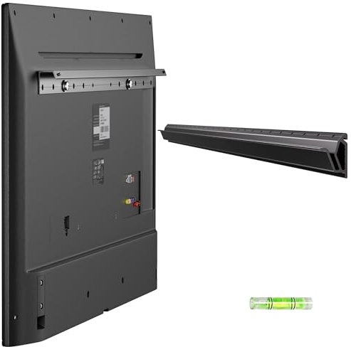 EZISE Studless TV Wall Mount, No Drill TV Bracket for 32-75 inch TVs – Fast Install on Drywall, No Damage, Supports up to 150 lbs, Ultra Slim TVs Bracket with Bubble Level, Max VESA 600x400mm