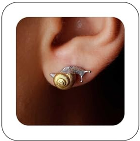 Xduargs Boho Schnecken Ohrstecker Gold Süße Schnecken Ohrringe Vintage 3d Schnecken Ohrringe Kleine Tier Schnecken Ohrringe Schmuck Für Frauen