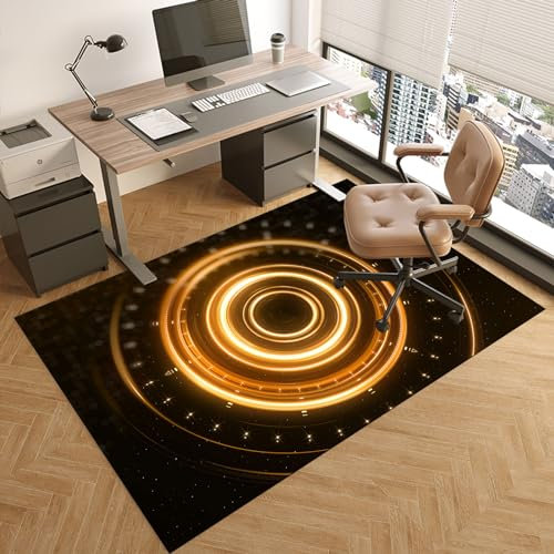 Tappetino da ufficio di alta qualità, 160 x 200 cm, per tappeti a pelo basso e medio, antiscivolo, per sedie a rotelle, robusto e durevole