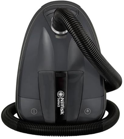 Nilfisk Aspirateur Select pour Sols et Tapis - Aspirateur Traîneau Anti-allergène avec Filtre HEPA - Gris foncé 3,1L (650 W) (DGCL13P08A1)