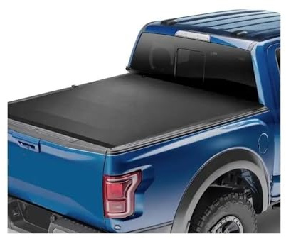 Njprmbq Auto Laderaumabdeckung Faltbare Ladeflächenabdeckung Für LKWs 2002-2016 2017 2018 2019 2020 2021 2022 2023 2024 Für Dodge Für Ram 1500 Passend Für 6,4 X 5,5 Zoll Innenbett