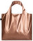 LOQI Metallic Matt Rose Gold Bag - Sac