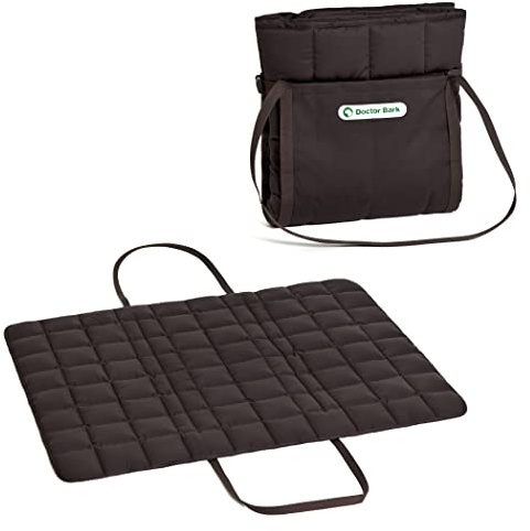 Doctor Bark Travel Bag für Hund und Besitzer, praktische Reisedecke, Allergiker geeignet - waschbar bei 95°C Größen erhältlich