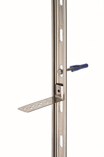 Wandanschlußschiene inkl. Befestigungsmaterial verzinkt (2 St. à 1,20m)