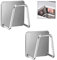 XLKJ 2 Piezas Porta Esponja Organizador Soporte de Esponja Acero Inoxidable Accesorios Fregadero, Buen Rendimiento de Ventilación para Mantener la Esponja Seca