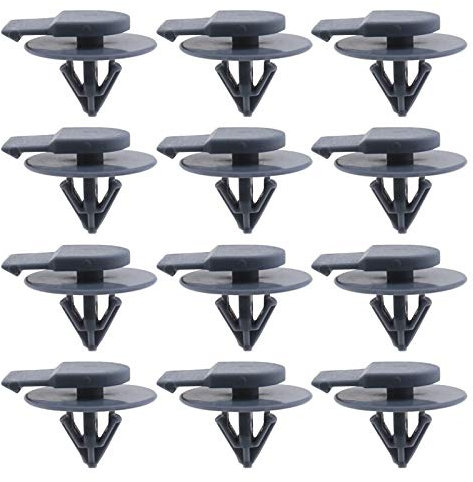 Lot de 50 clips de fixation en plastique gris pour garniture de roue Compatible avec Mini R57 R56 R55 Cooper 07137073915
