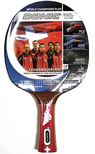 Unbekannt Donic Schildkröt TT Schläger Team Switzerland 700