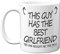 Valentines Mug for Boyfriend, This Guy Has The Best Girlfriend Mug, Anniversary for Him, Novelty, 11oz Ceramic Dishwasher Safe Coffee Birthday, Christmas, Valentine Gift - Made in UK