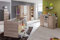 Froschkönig24 Cariba Babyzimmer Kinderzimmer Komplettset San Remo-Eiche/Weiß 1