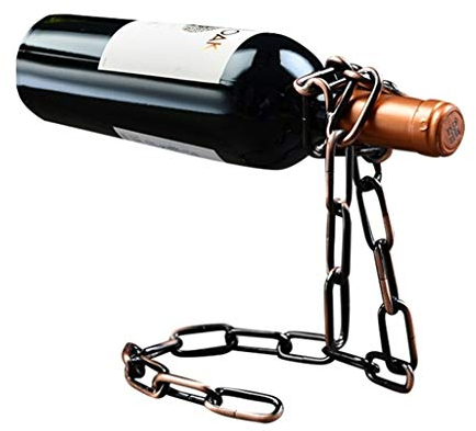 estante del vino de la barra casera Porte-bouteilles de vin Metal Restaurant Bar Vin Bouteille de vin Création Lévitation de Vin de table Décoration d'ornement estante del vino de la barra casera
