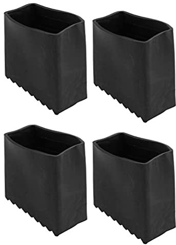 4 x Leiterfüße Ersatzteile, Stufenleiter, Fußmatte, Verlängerung, Stufenleiter, Kissen, rutschfeste Leiterbeinabdeckung, Sicherheits-Ersatz-Set