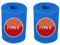 DAZZLEEX 2 spugne filtranti per filtro in tex tipo II lavabili, riutilizzabili, per piscina