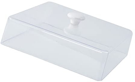 Couvre Assiette Ge Rectangulaire Ustensiles Micro-Ondes Dôme Anti Cloche Cuiseur Vapeur Petit Garde Vent Servant Rose Préservation Profil Parties Présentoir Brûleur Transparent Cuisine Réutilisable