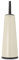Brabantia - Renew Toilettenbürste & Halter - Hygienische Bürste - Reinigt unter dem Rand - Rutschfester Boden - Korrosionsbeständig - Badezimmerzubehör - Soft Beige - 42 x 12 x 12 cm