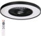Proventa Deckenventilator mit Beleuchtung und fernbedienung leise 60W-Ø60cm, dimmbare LED Deckenleuchte mit Ventilator, energiesparender Sommer & Wintermodus