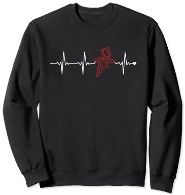 Heartbeat Car Spray Automotive Vehicle Car Painter Sweatshirt