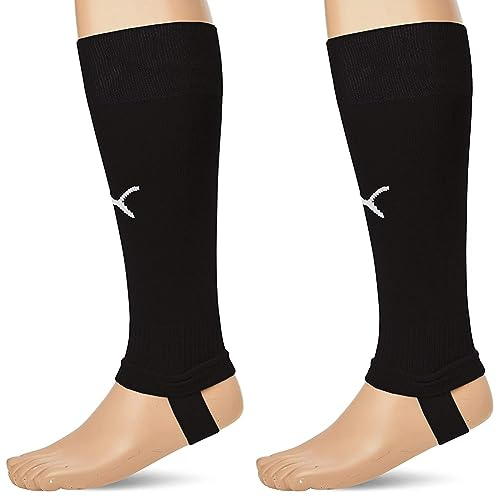 PUMA Herren Stutzen, Puma Black-Puma White, 2 (Packung mit 2)