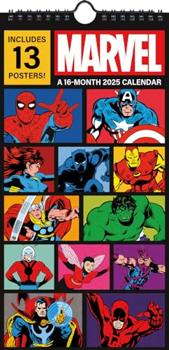 2025 Marvel Comics Mini Poster Calendar