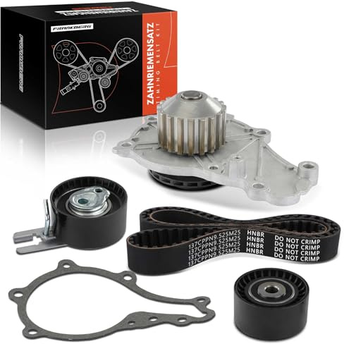 Frankberg Kit de courroie de distribution, courroie de distribution, pompe | Compatible avec: Jumpy VF7, Berlingo/Berlingo Premier monospace GFK GJK MF, C3 II SC, Berlingo Box/MPV B9
