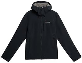 Superdry Homme Veste Coupe-Vent À Capuche Ultimate EMB, Black, L