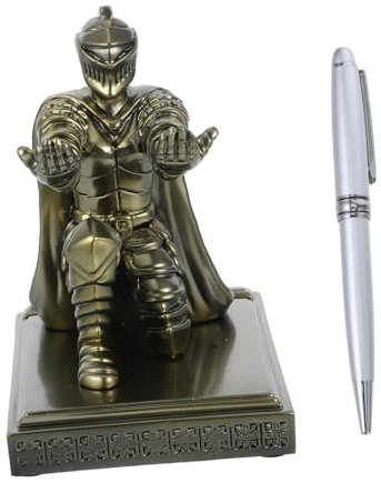 ROMISBABA Medieval Knight Stifthalter Einzigartiger Bleistifthalter Im Ritterdesign Stabiler Schreibtisch-organizer Für Büro Und Zuhause Vielseitig Einsetzbar Als Ständer Für